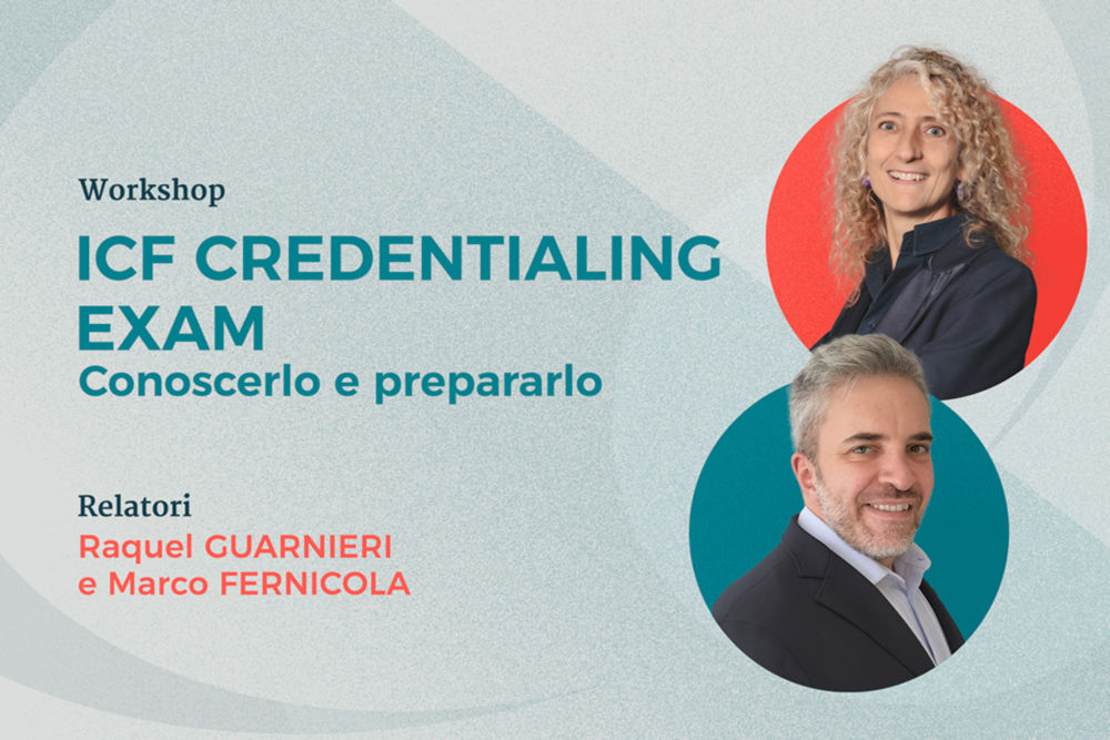 ICF Credentialing Exam webinar con Raquel Guarnieri e Marco Fernicola